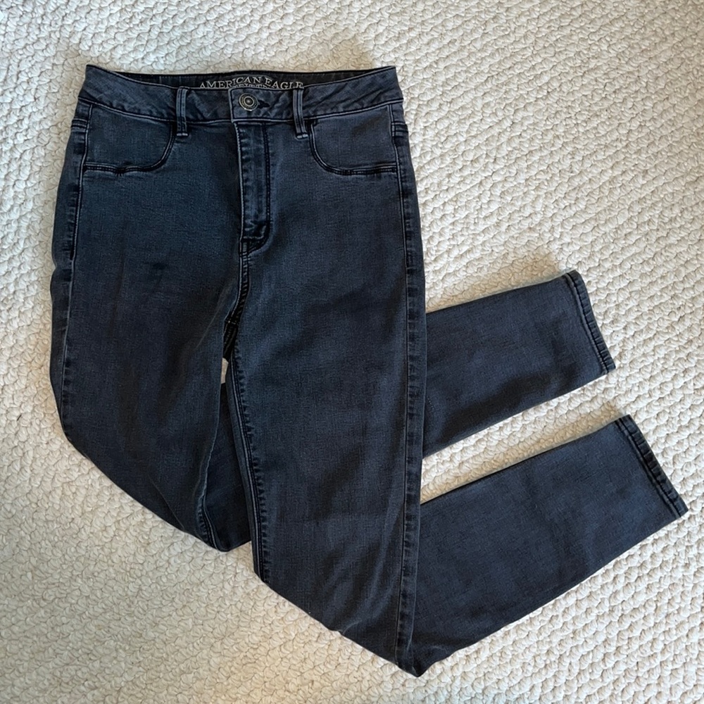 Gray American Eagle Jeans